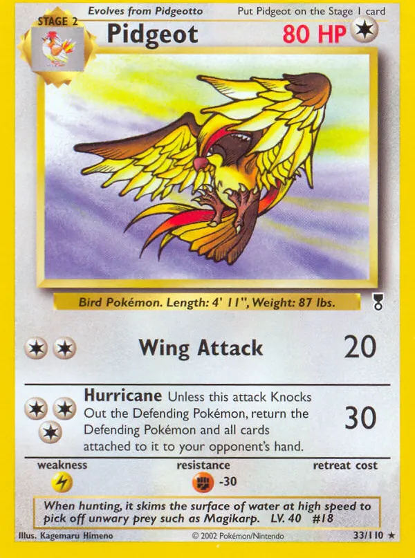 Roucarnage — Legendary Collection — Pokemon