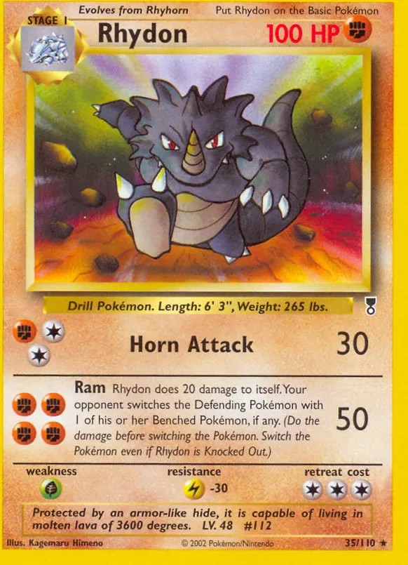 Rhinoféros — Legendary Collection — Pokemon