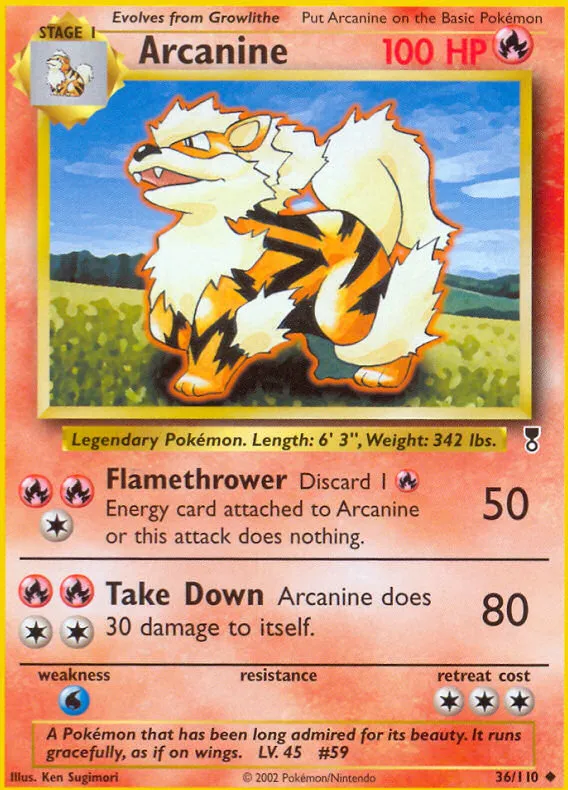 Arcanin — Legendary Collection — Pokemon