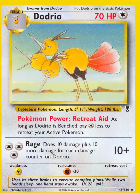 Dodrio — Legendary Collection — Pokemon