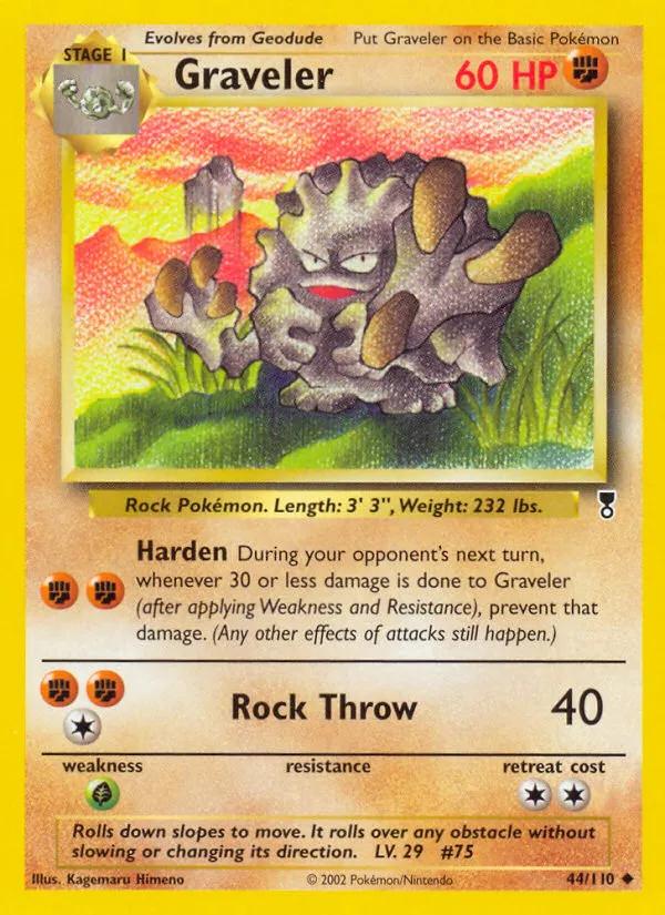 Graveler — Legendary Collection — Pokémon