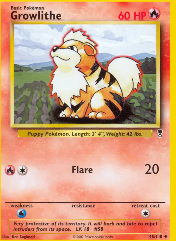 Caninos — Legendary Collection — Pokemon