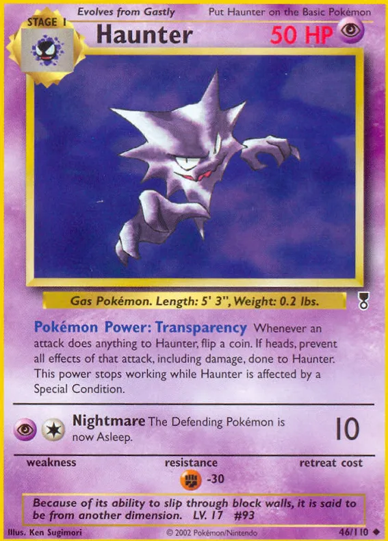 Haunter — Legendary Collection — Pokemon