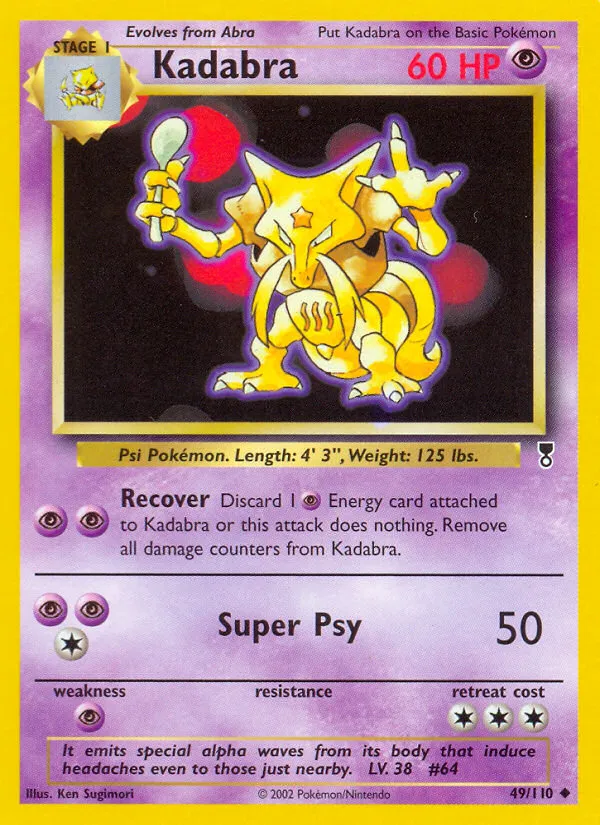 Kadabra — Legendary Collection — Pokémon
