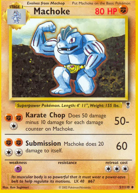 Machopeur — Legendary Collection — Pokemon