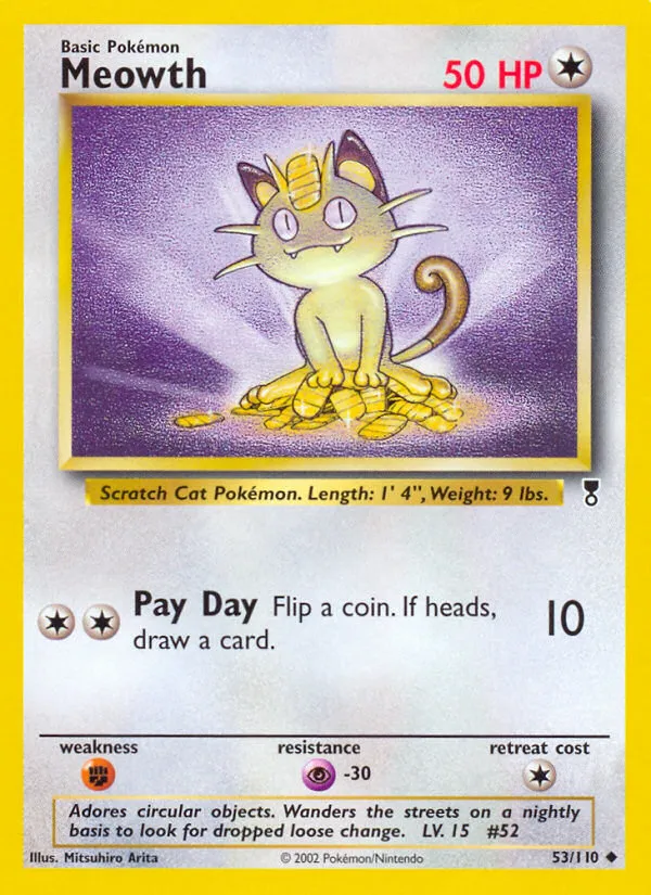 Miaouss — Legendary Collection — Pokemon