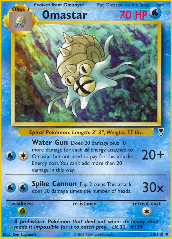 Amonistar — Legendary Collection — Pokemon
