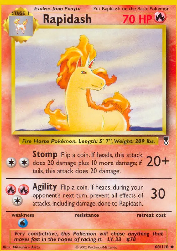 Galopa from Legendary Collection - Pokemon