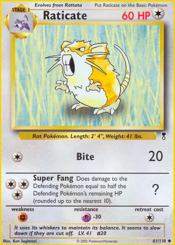Rattatac — Legendary Collection — Pokemon