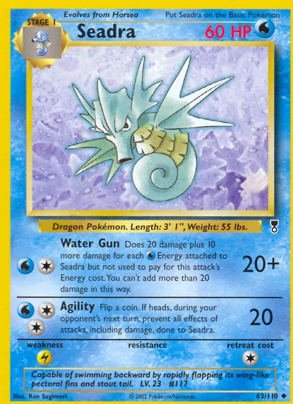 Seadra — Legendary Collection — Pokémon