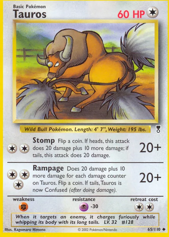 Tauros — Legendary Collection — Pokemon