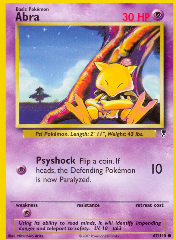 Abra — Legendary Collection — Pokemon