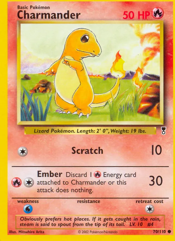 Charmander — Legendary Collection — Pokemon