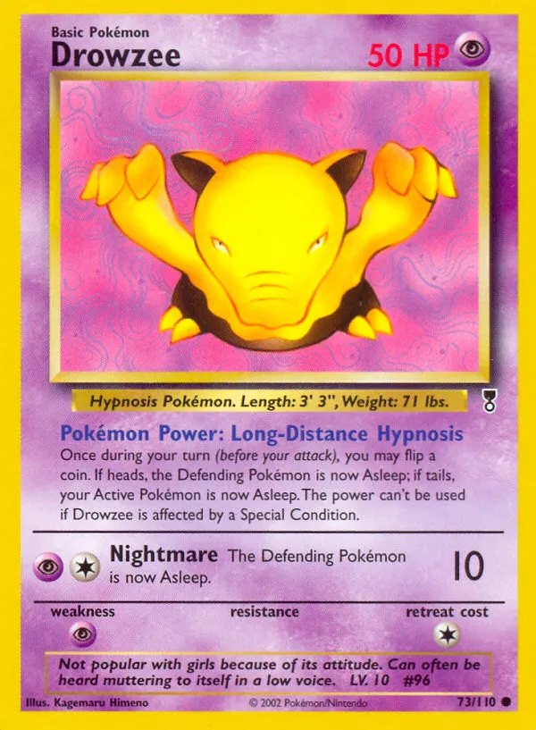Drowzee — Legendary Collection — Pokémon