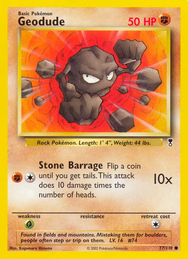 Racaillou — Legendary Collection — Pokemon