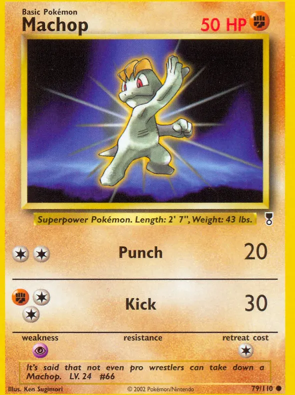 Machoc — Legendary Collection — Pokemon