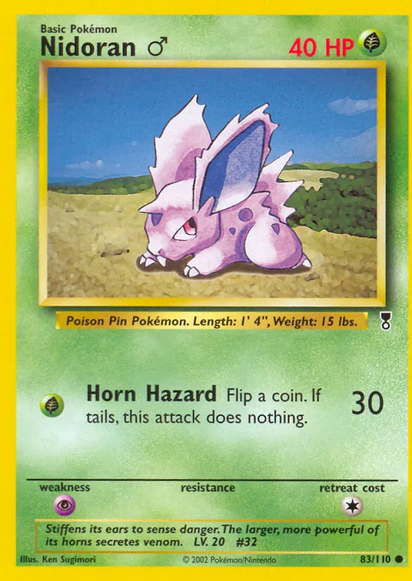 Nidoran M — Legendary Collection — Pokémon
