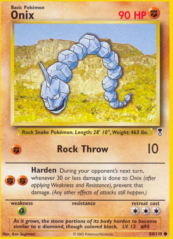 Onix — Legendary Collection — Pokemon