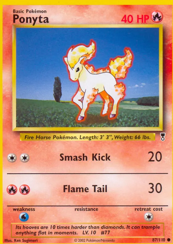 Ponyta — Legendary Collection — Pokemon