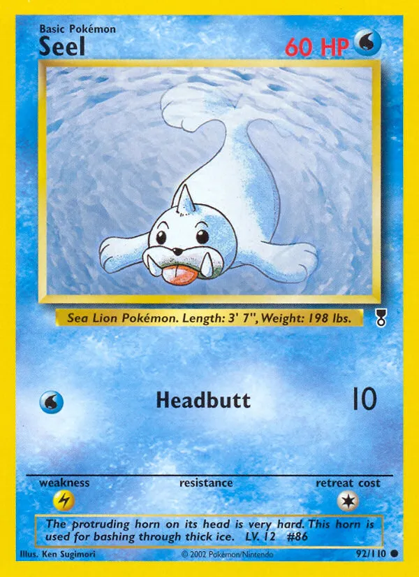 Otaria — Legendary Collection — Pokemon