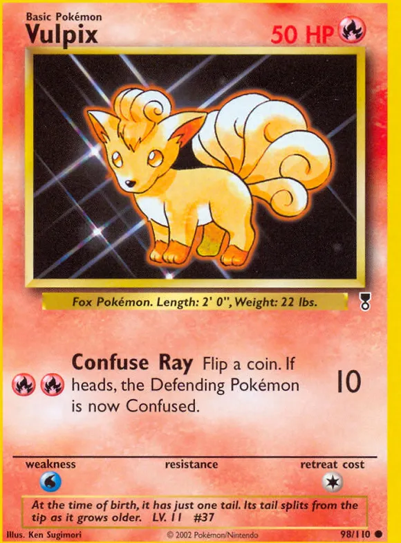 Vulpix — Legendary Collection — Pokemon