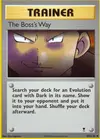 Product image for The Boss's Way