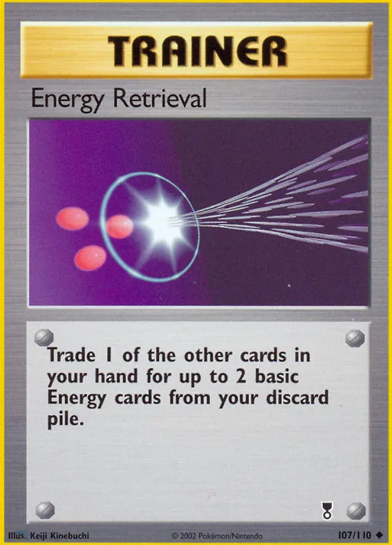 Récupération d'Énergie — Legendary Collection — Pokémon