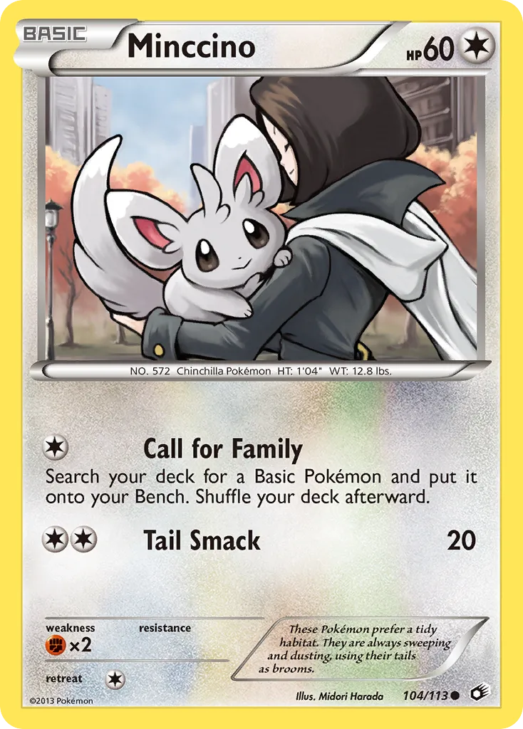 Minccino — Legendary Treasures — Pokémon
