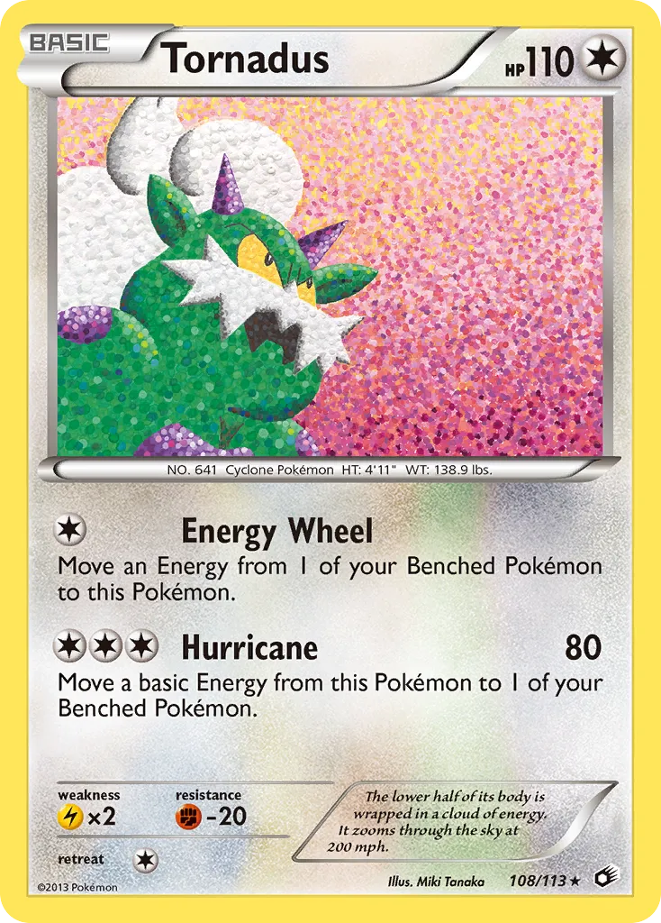Tornadus — Legendary Treasures — Pokemon