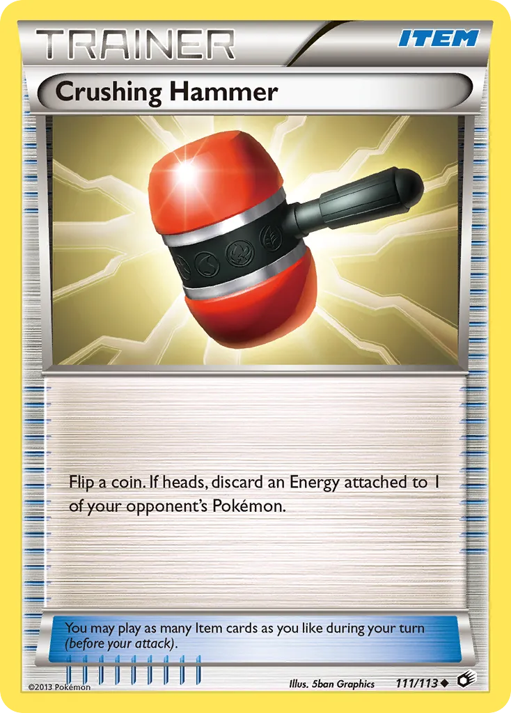 Maillet Écrasant — Legendary Treasures — Pokemon