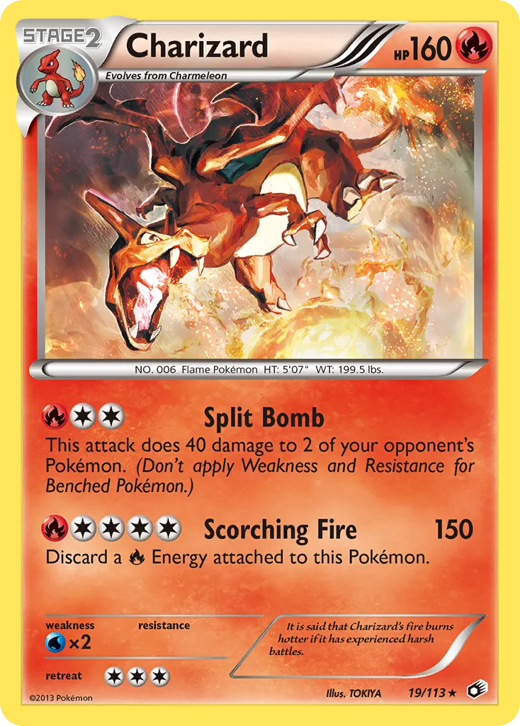 Charizard — Legendary Treasures — Pokemon