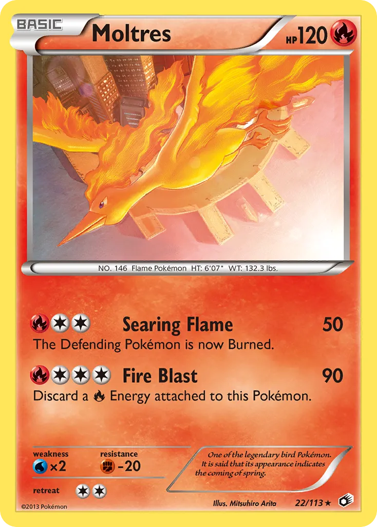 Moltres — Legendary Treasures — Pokémon