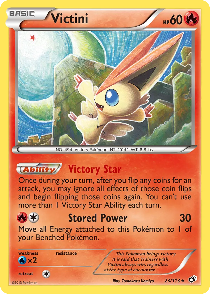 Victini — Legendary Treasures — Pokemon