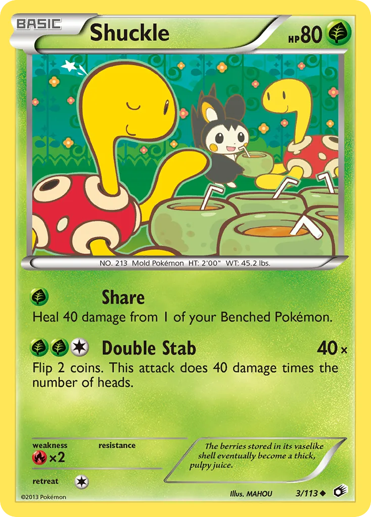 Shuckle — Legendary Treasures — Pokemon