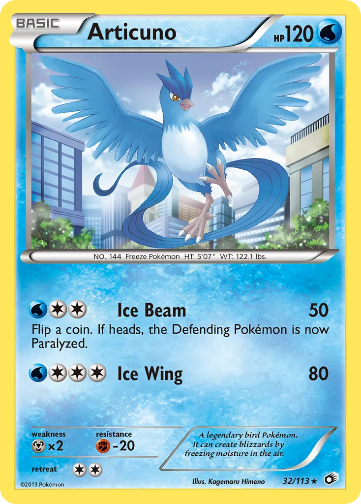 Articuno — Legendary Treasures — Pokémon