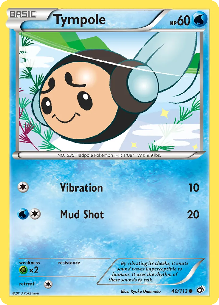 Tympole — Legendary Treasures — Pokemon
