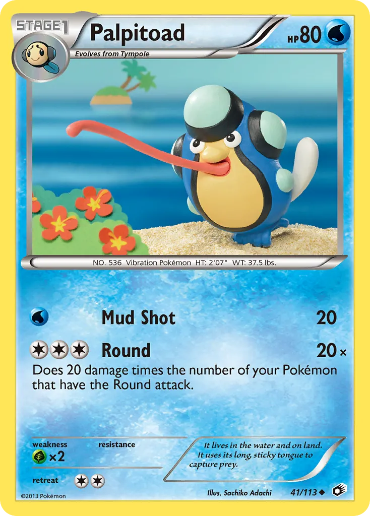 Palpitoad — Legendary Treasures — Pokemon