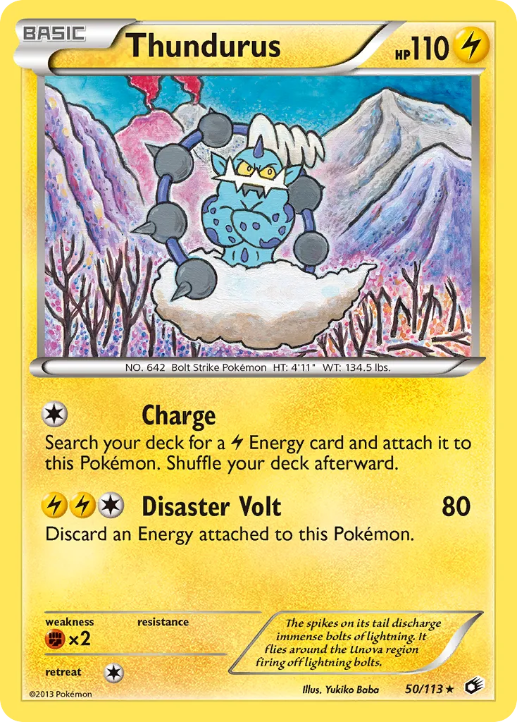 Thundurus — Legendary Treasures — Pokemon