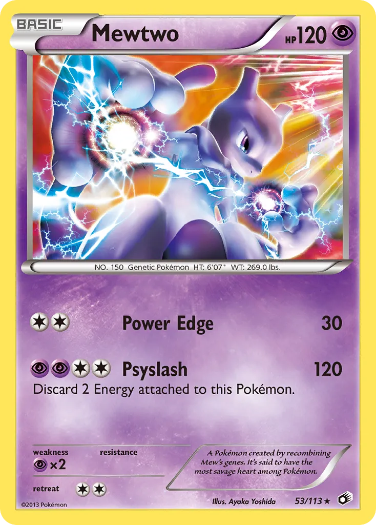 Mewtwo — Legendary Treasures — Pokemon