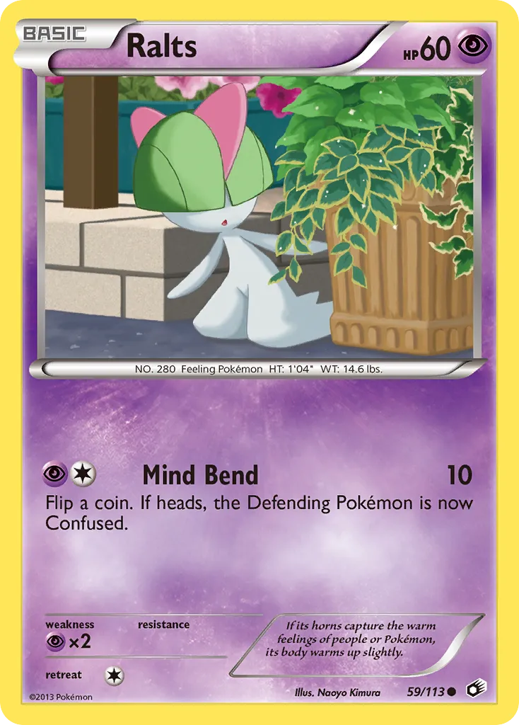 Ralts — Legendary Treasures — Pokemon