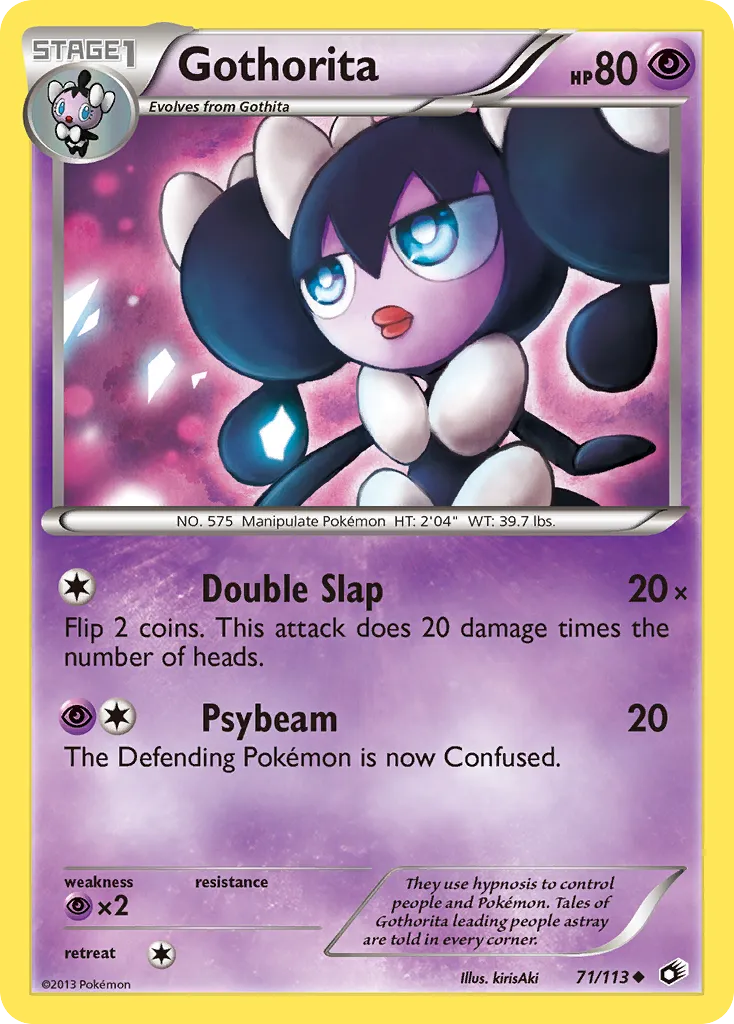Gothorita — Legendary Treasures — Pokemon