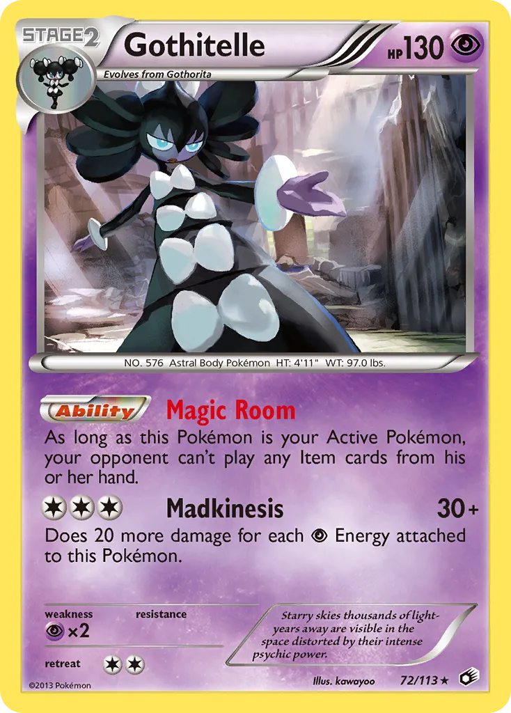 Gothitelle — Legendary Treasures — Pokemon
