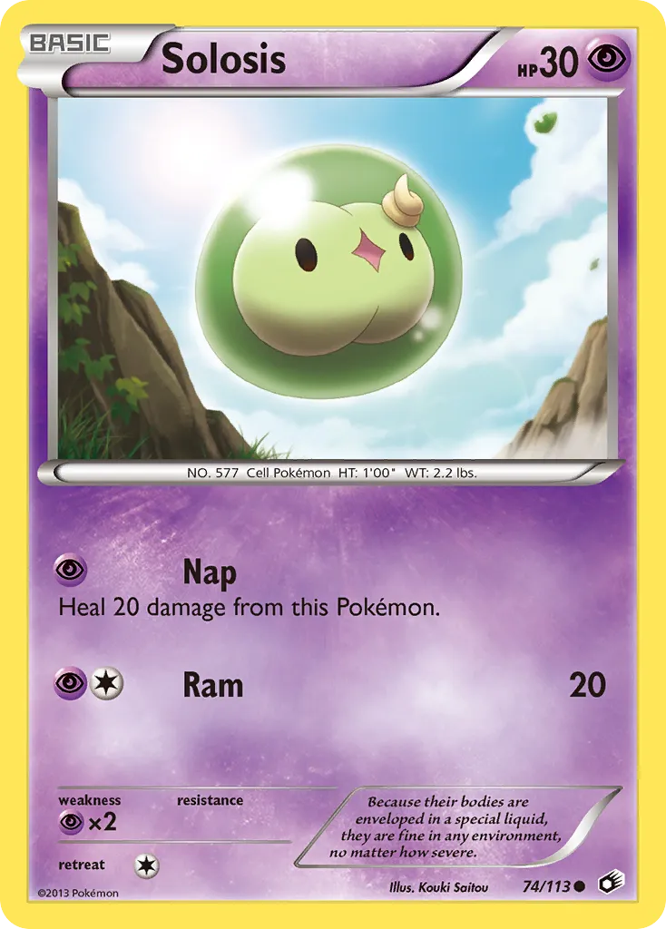 Solosis — Legendary Treasures — Pokemon
