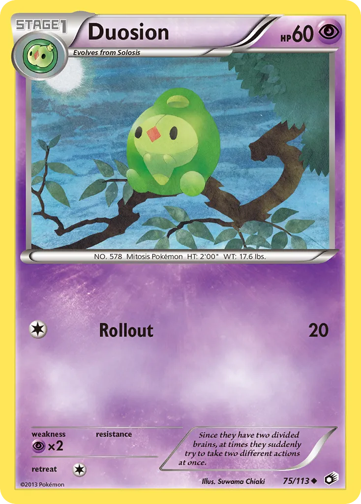 Duosion — Legendary Treasures — Pokemon