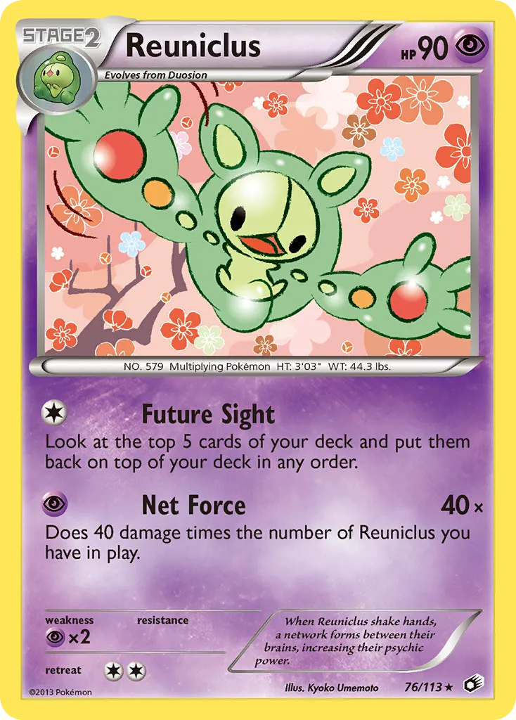 Reuniclus — Legendary Treasures — Pokemon