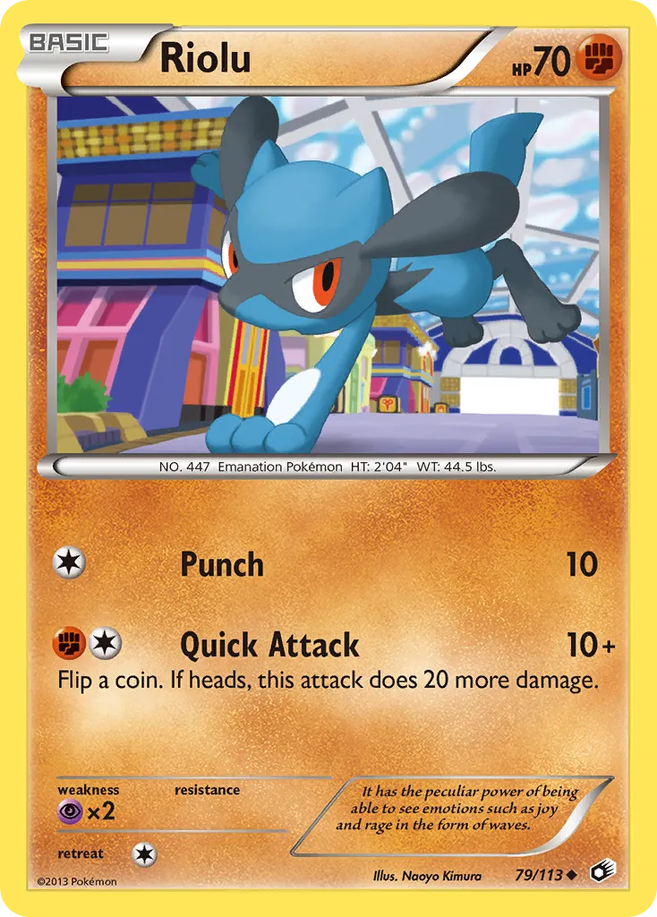 Riolu — Legendary Treasures — Pokémon
