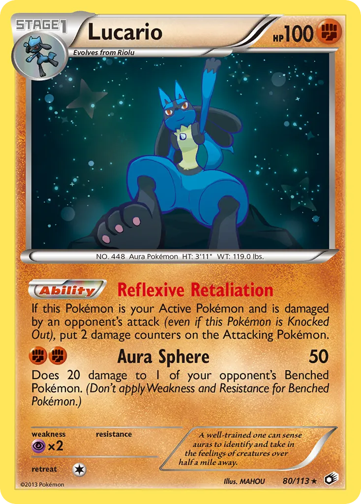 Lucario — Legendary Treasures — Pokémon