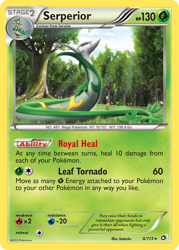 Serperior — Legendary Treasures — Pokemon