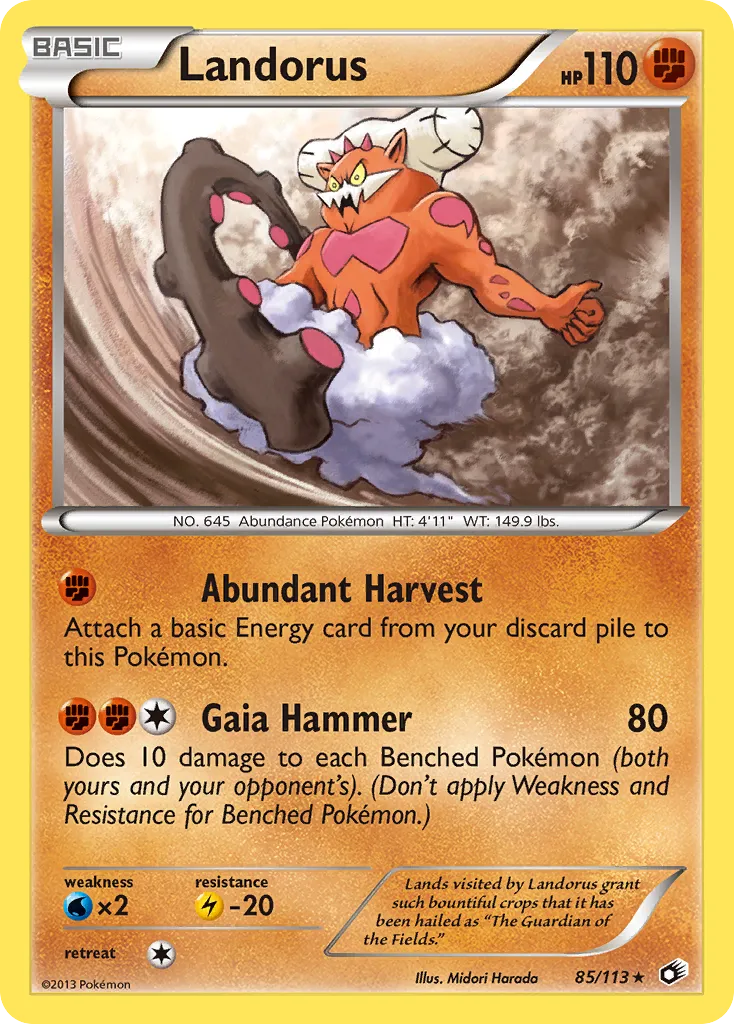 Landorus — Legendary Treasures — Pokemon