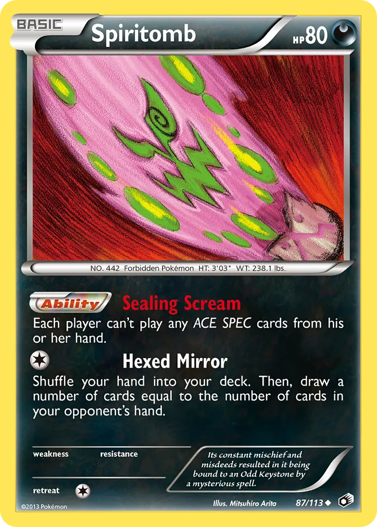 Spiritomb — Legendary Treasures — Pokemon